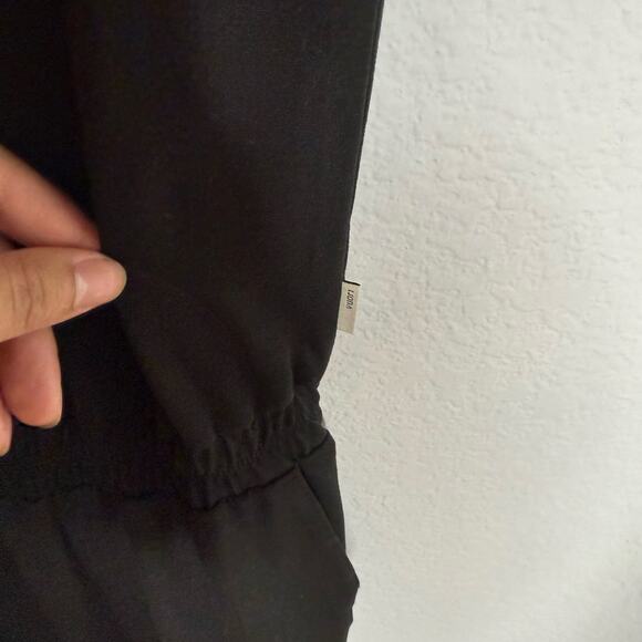 VUORI Short Sleeve Lux Crew Black Jumpsuit - Picture 5 of 6